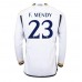 Real Madrid Ferland Mendy #23 Hjemmedrakt 2023-24 Lange ermer
